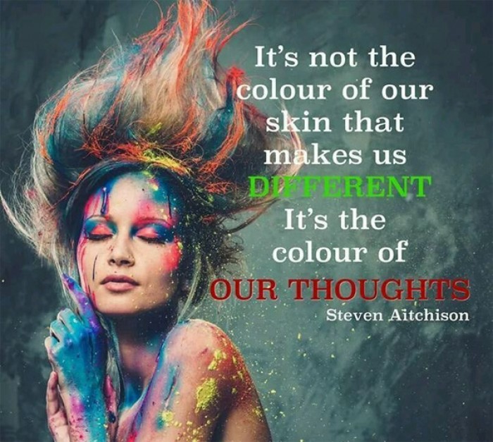 Steven Aitchison - It's not the color of your skin; it's the content of your character