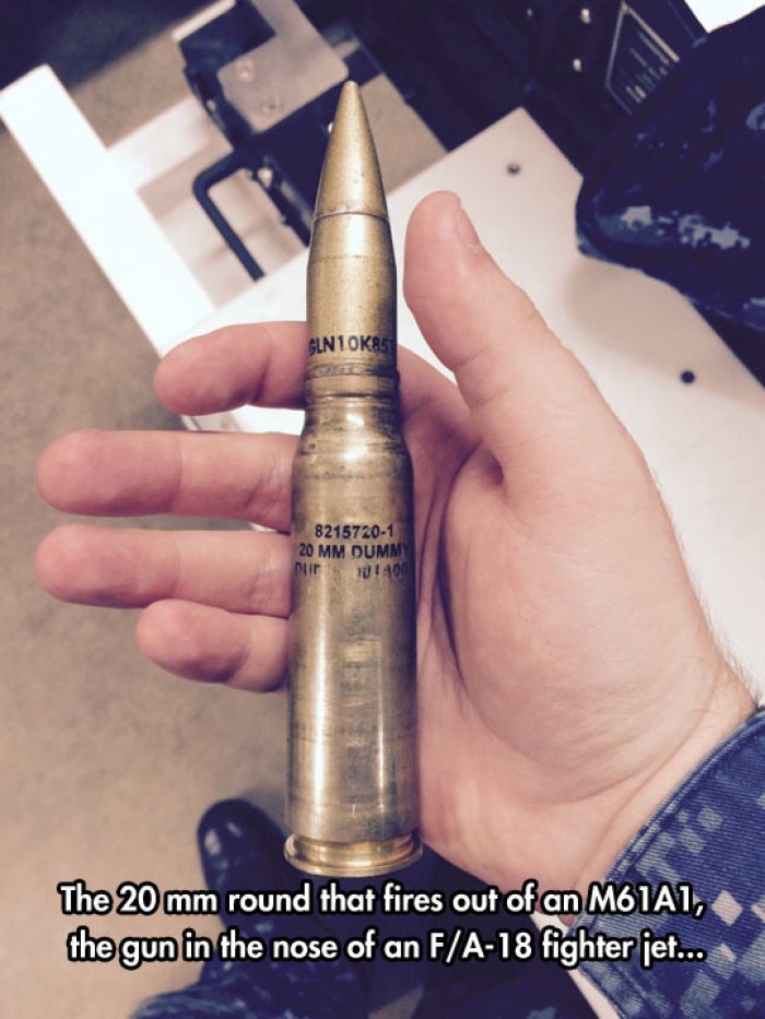 That Is One Big Bullet