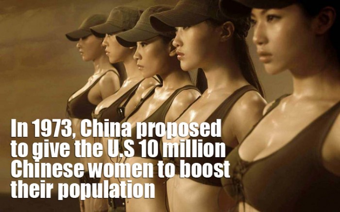 China has offered their women to U.S!?
