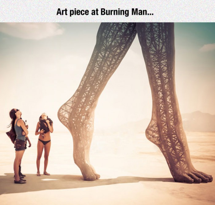 Art piece at Burning Man...