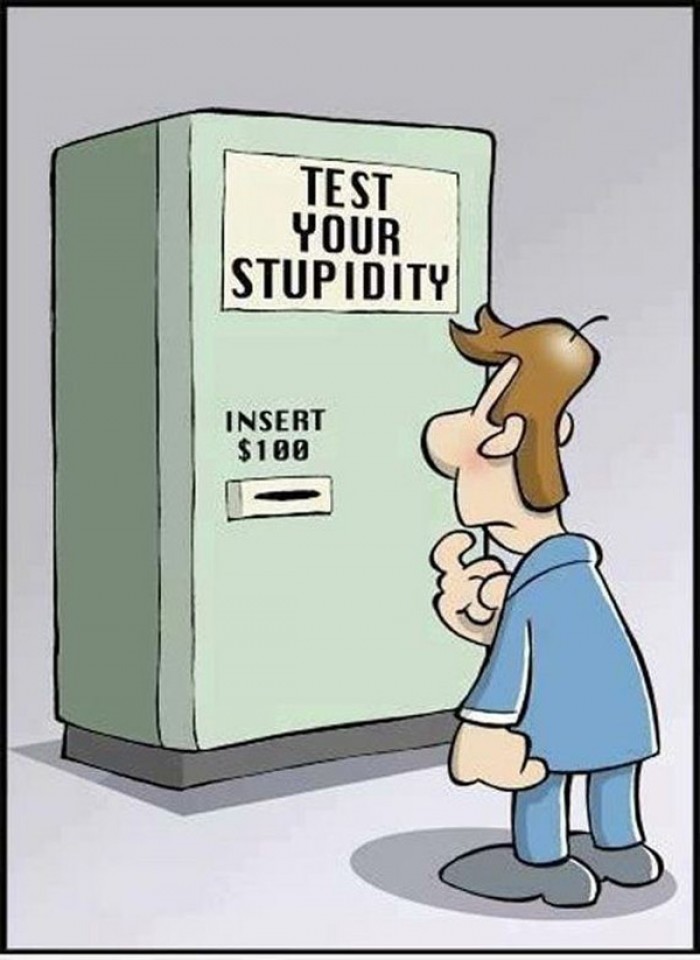 Test your stupidity!