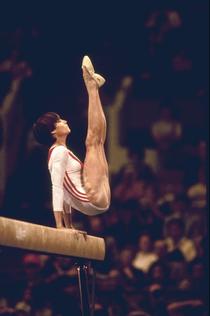Leg muscles of the first perfect 10 in Olympic history - Nadia Comaneci