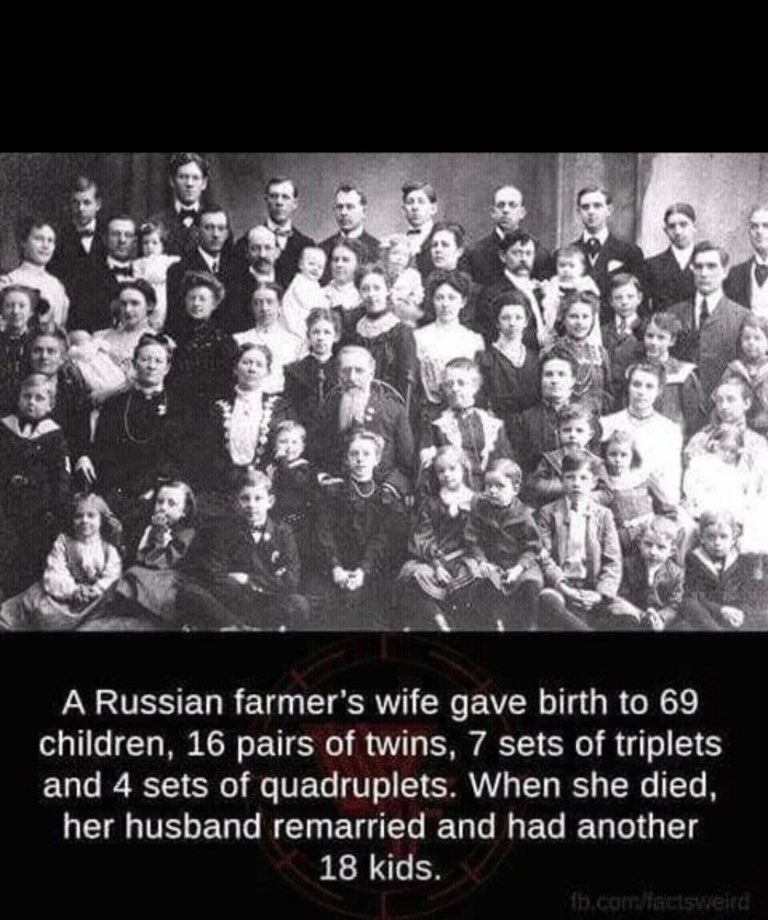 Big Russian family 
