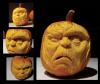 Pumpkin face for Halloween