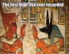 The first high five ever recorded