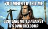SCOTLAND VOTED AGAINST!?