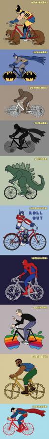 Super Heroes Bikes